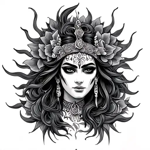 Kali tattoo design idea