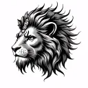 lion face hindu god shiva tattoo tattoo design idea