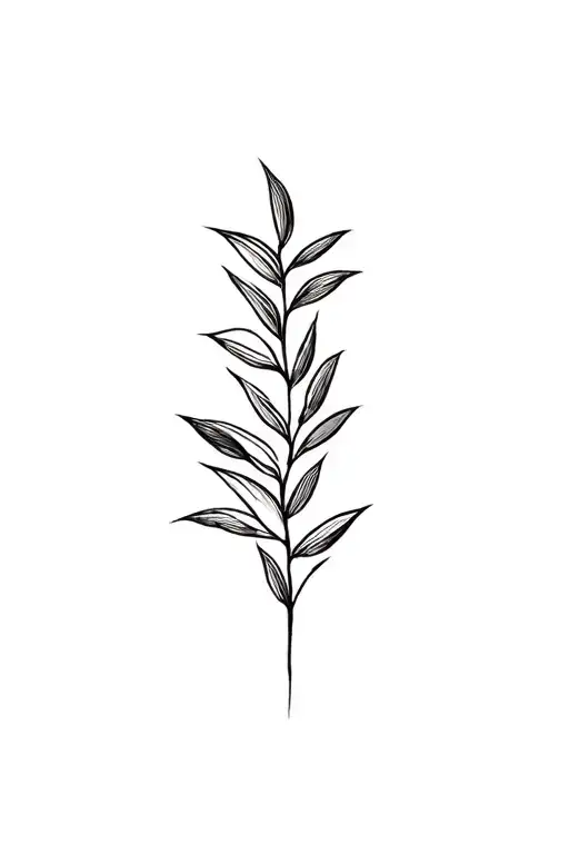 olive tree tattoo design idea