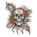 Lost soul tattoo design idea