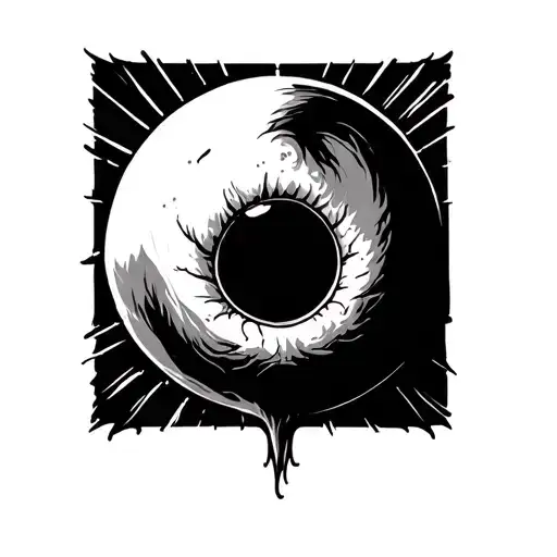 Butthole tattoo design idea