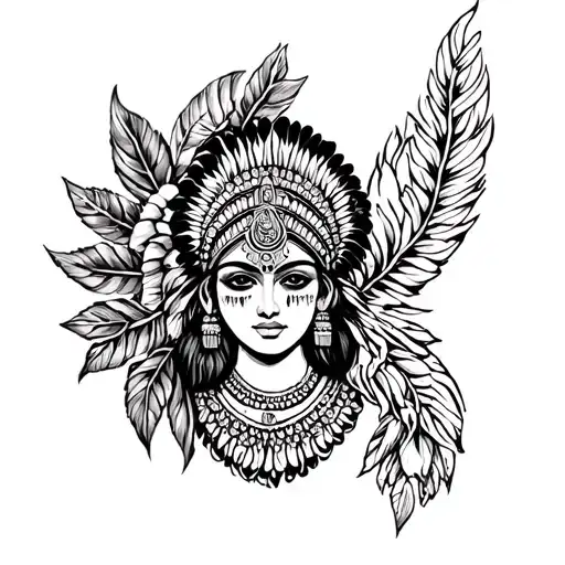 indian italian mix patch work arm diffrent small pieces aggresive  tattoo design idea