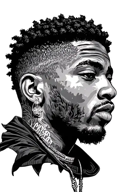 Kid Cudi tattoo design idea