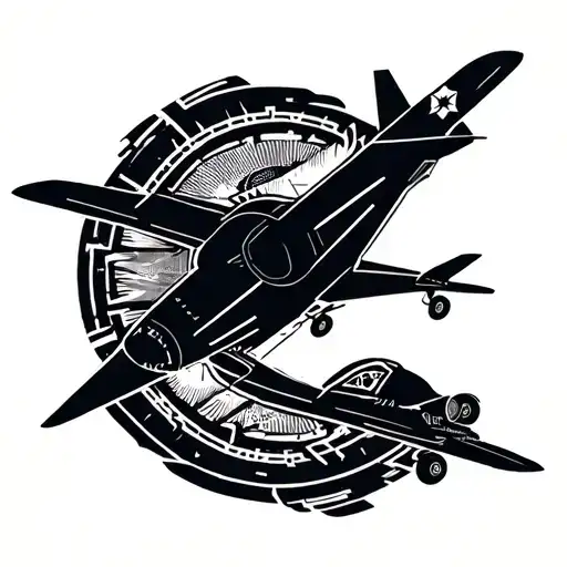 Philippine Airforce Aircraft Mechanic tattoo design idea