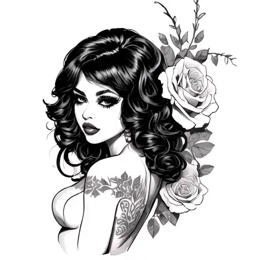 Sissy slut tattoo design idea