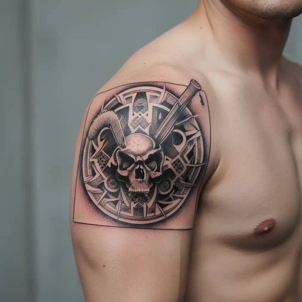 cartel tattoo design idea