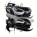 Miata tattoo design idea