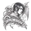 Falling in reverse tattoo design idea