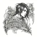 Falling in reverse tattoo design idea