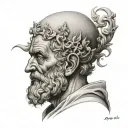 Saint Peter tattoo design idea