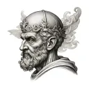 Saint Peter tattoo design idea