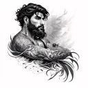 arjun tattoo design idea