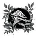 wrap around vine tattoo tattoo design idea