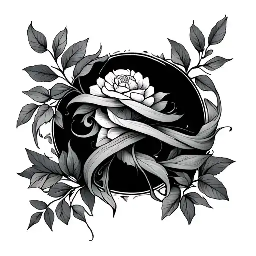 wrap around vine tattoo tattoo design idea