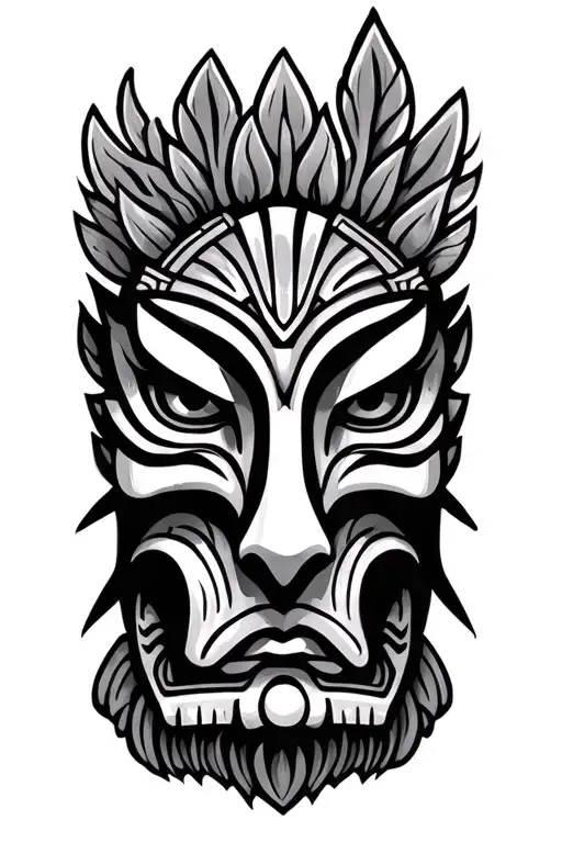 totem field tattoo design idea