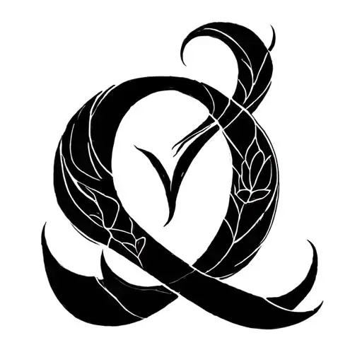 qos symbol tattoo design idea