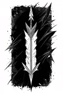 arrow tattoo design idea