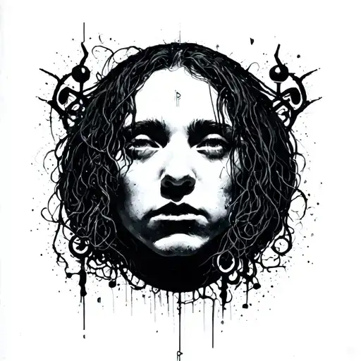 radiohead exist music tattoo design idea