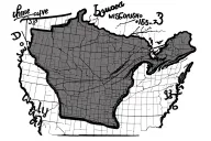 cable Wisconsin map coordinates  tattoo design idea