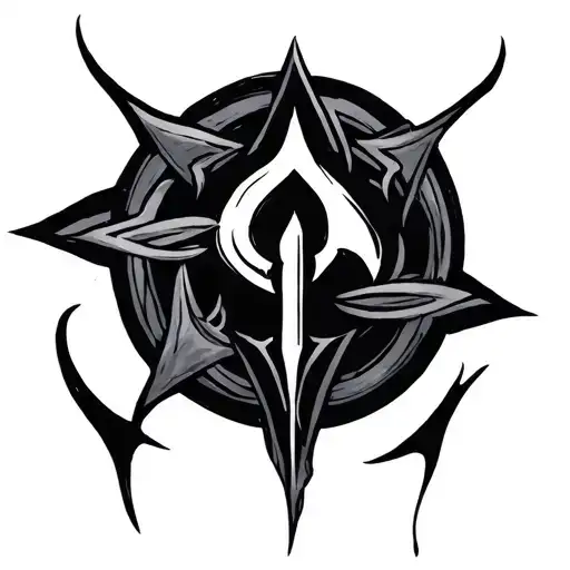 Bind Rune tattoo design idea