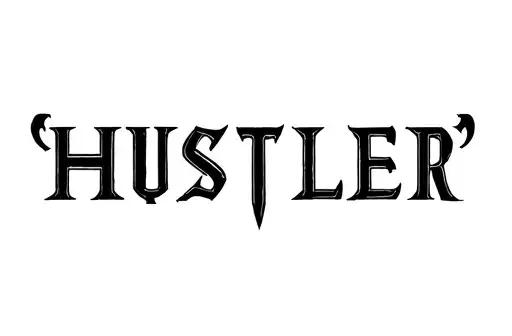"hustler" tattoo design idea
