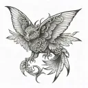 normal  tattoo design idea