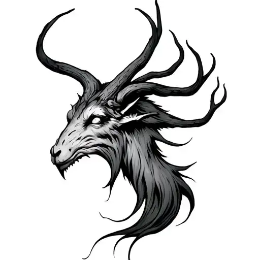 Leshy tattoo design idea