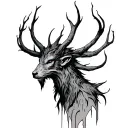 Leshy tattoo design idea