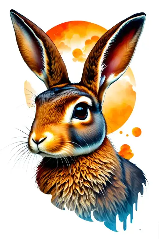 hare for a manly tattoo design tattoo design idea