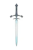 focus, symmetrical, sword tattoo design idea