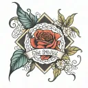 Wedding date tattoo tattoo design idea