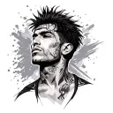Zyzz tattoo design idea