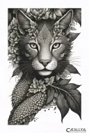 Cataleya ecuadorian tattoo design idea