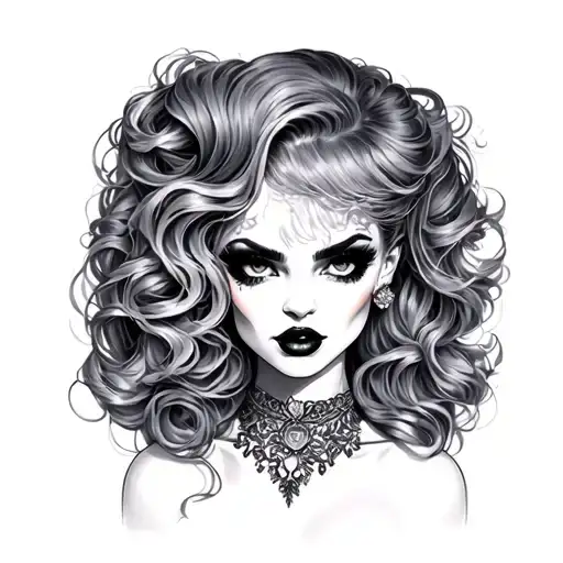 Slut tattoo design idea