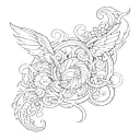 loyalty respect tattoo design idea