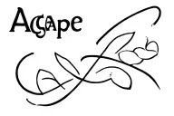 AGAPE tattoo design idea