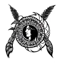 Mapuche tattoo design idea