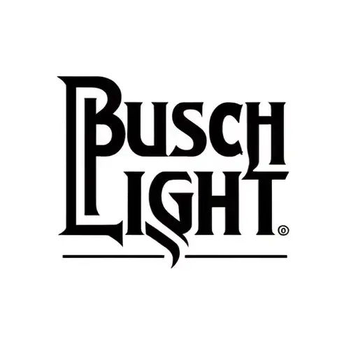 busch light logo tattoo design idea