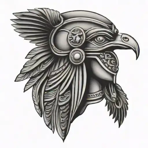 horus tattoo design idea