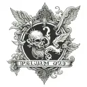 Psalm 23 tattoo design idea