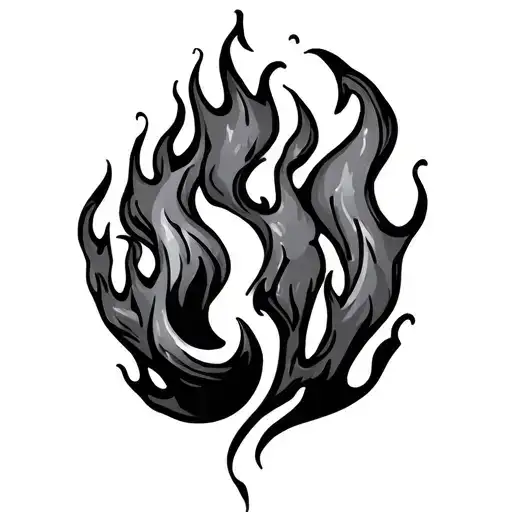 Frenzied Flame tattoo design idea