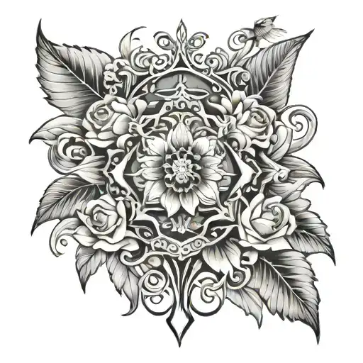 for first born son patch  tattoo design idea