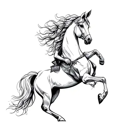 dancer, horses, economics, soldier, rap and hip-hop, bulimia, eating disorder, ADHD, Leo tattoo design idea