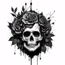 Trauma tattoo design idea