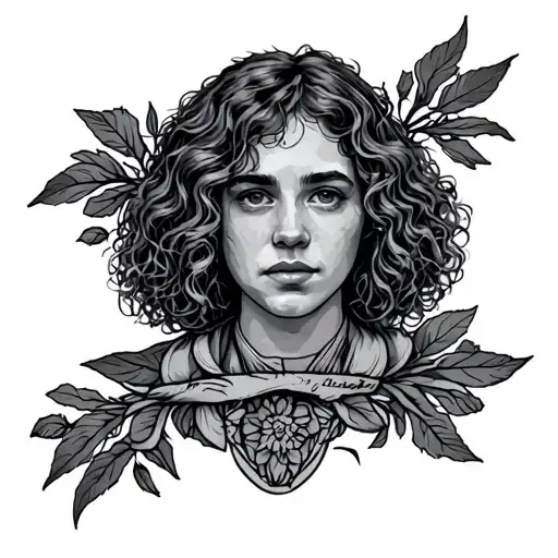 Tyler Childers lady may tattoo design idea