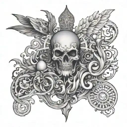 imagination will be ignited  tattoo design idea