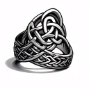 Celtic Knot Ring tattoo design idea
