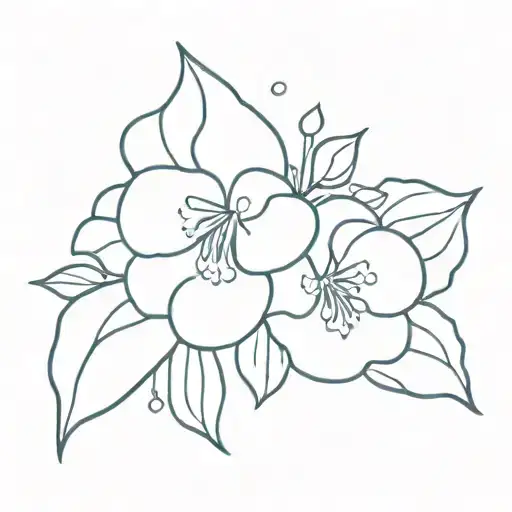 blue bayou tattoo design idea
