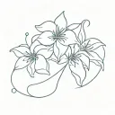 blue bayou tattoo design idea