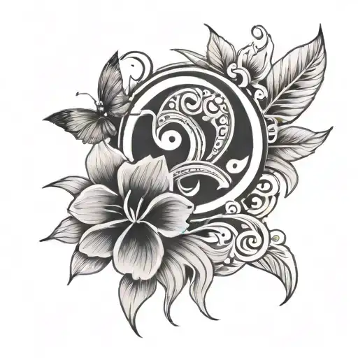 ohana tattoo design idea